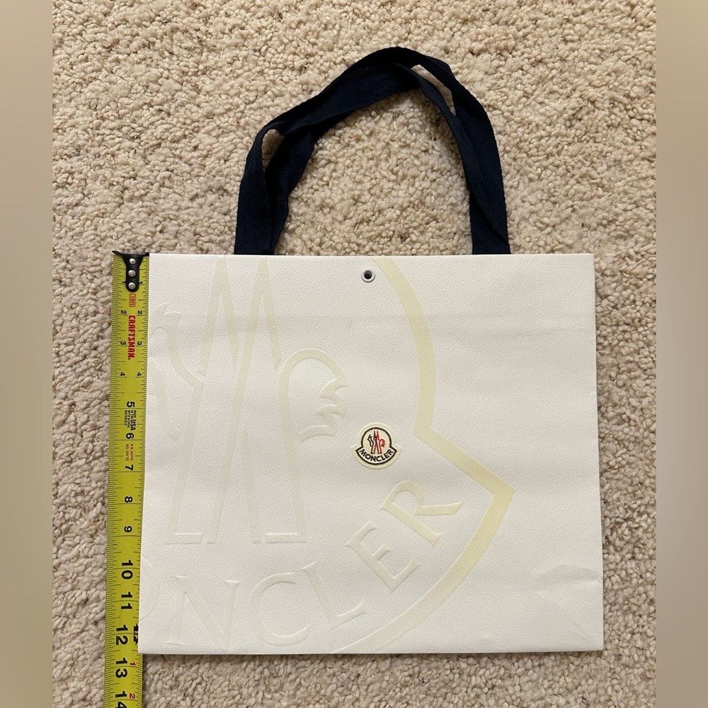 Moncler paper shopping / gift bag